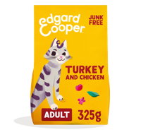Edgard & Cooper graanvrij kalkoen kattenvoer 325gr - thumbnail