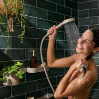 Hansgrohe Designflex Planet Edition doucheslang textiel 125 cm, Zand (gerecycled) - thumbnail