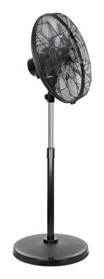 CasaFan AIROS ECO SILENT SW Staande ventilator 90 W (Ø x h) 44 cm x 1350 mm Zwart Met afstandsbediening, Timer, Oscillerend, In hoogte verstelbaar CasaFan AIROS ECO SILENT SW Staande ventilator 90 W (Ø x h) 44 cm x 1350 mm Zwart Met afstandsbediening, Timer, Oscillerend, In hoogte verstelbaar