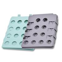 Duurzame kunststof Wasserij opslag fold unieke kleding planken gestapeld Board organisator tools willekeurige kleur levering uitbreiden grootte: 66 - thumbnail