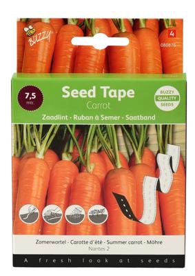 Zaden Zaadband Wortelen Nantes 2 Buzzy - Buzzy