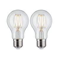 Paulmann 28856 LED-lamp Energielabel F (A - G) E27 5 W Warmwit (Ø x h) 60 mm x 108 mm 2 stuk(s) - thumbnail