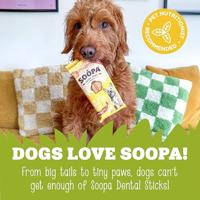 Soopa Dental Sticks banaan & pindakaas voor de hond Per 5 - thumbnail