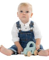 Label Label Kleine auto groen - thumbnail