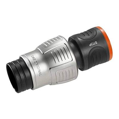 Gardena Premium Waterstop 3/4" E12 - Vorstbestendige Tuinkoppeling met Auto-stop, Ergonomische Grip