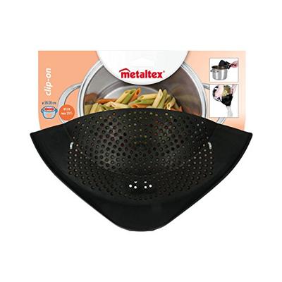 Metaltex Afgiethulp 14.5x27.5x9 cm Zwart