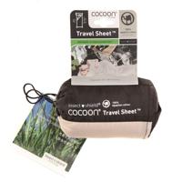 Cocoon Travel Sheet XL Insect Shield Egyptian Cotton Lakenzak Elephant Grey - thumbnail