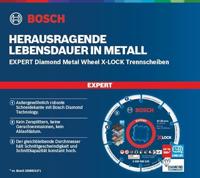 Bosch EXPERT Diamond Metal Wheel X-LOCK doorslijpschijf, Ø 125mm - thumbnail