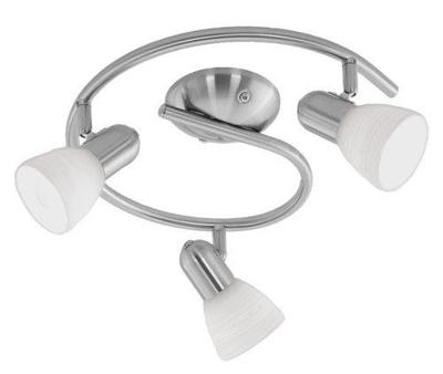 Eglo PlafondspotDakar 1 3-lichts nikkel mat - 88475