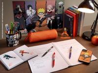 Rollerpen PILOT friXion clicker Naruto medium rood - thumbnail