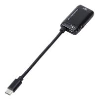 USB-C/type-C 3 1 (MHL) naar 1080P HD HDMI-video adapter kabel lengte: 12cm - thumbnail