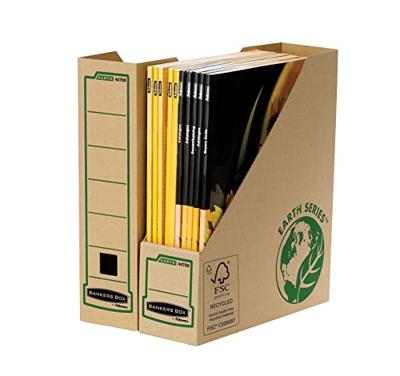 Tijdschriftcassette bankers box earth a4 80mm br Tijdschriftcassette bankers box earth a4 80mm br