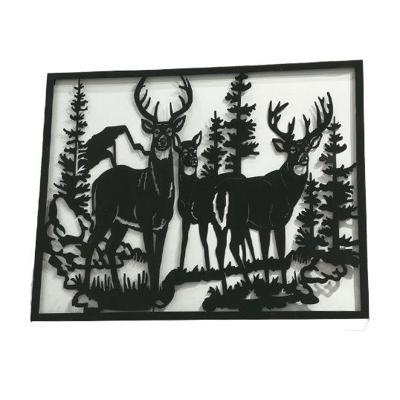 Wanddeco Herten in bos Buitengewoon de Boet - Buitengewoon de boet