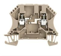 Weidmüller 8161820000 Componentenserieklem 6.50 mm Schroeven Beige 10 stuk(s) - thumbnail