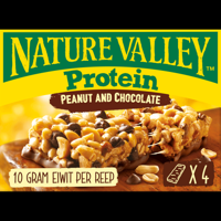 Nature Valley Protein Peanut and Chocolate Reep 4 x 40 g bij Jumbo - thumbnail