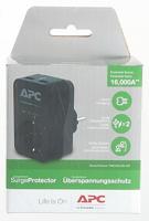 APC pme1wu2b-gr tussenstekker met overspanningsbeveiliging 3680w 1x stopcontact + 2x usb lader - thumbnail