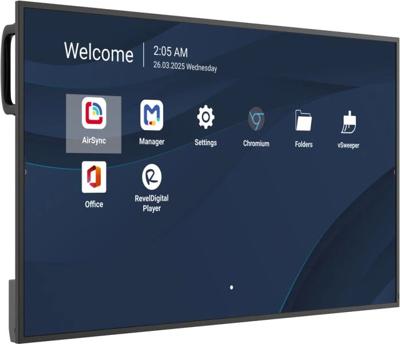Viewsonic CDE4314-2C beeldkrant Digitale signage flatscreen 109,2 cm (43") LCD Wifi 500 cd/m² 4K Ultra HD Zwart Type processor