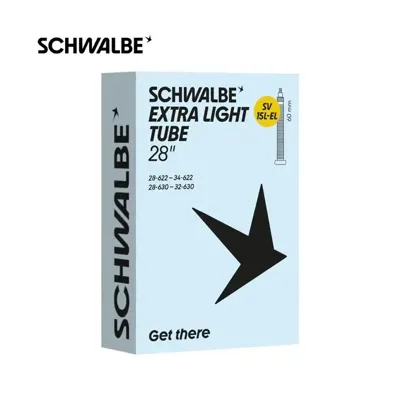 SCHWALBE tube #15l-el 28/34-622/630 sv60