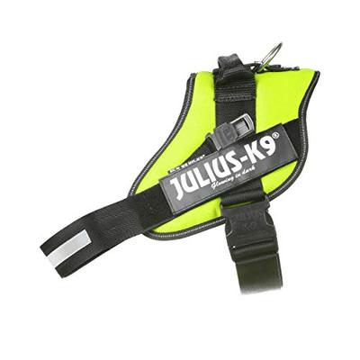 Julius K9 Blindengeleidehond tuig - Neon groen - Maat 3