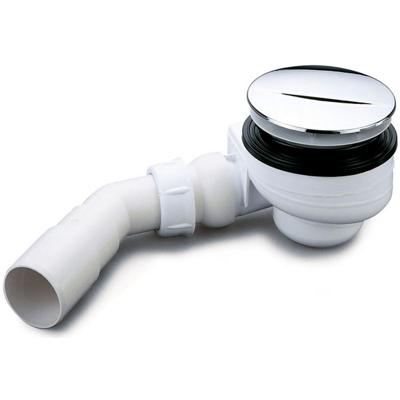 Nicolle Chroom Douchebaksifon 90mm met Hoog Debiet