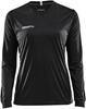 Craft 1906885 Squad Solid Jersey LS W - Black - S - thumbnail