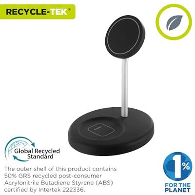 Draadloze oplader Muvit for Change Zwart Draadloze oplader Muvit for Change Zwart