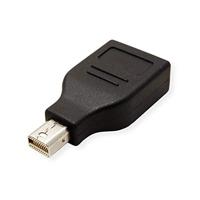 VALUE DisplayPort adapter, Mini DP Male - DP Female - thumbnail