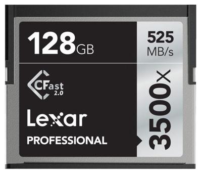 Lexar Pro 128GB Cfast 3500x