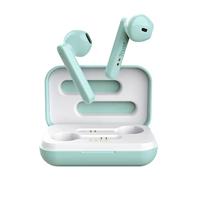 Trust Mobile Primo Touch Draadloze Bluetooth Oordopjes Wireless Earphones, 10 Uur Speeltijd in Totaal, Ingebouwde Microfoon, TWS, voor PC, Laptop, Smartphone, Tablet - Turquoise - thumbnail
