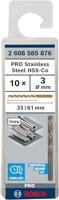 Bosch Accessoires Metaalboren HSS-Co, Standard 3 x 33 x 61 mm 10st - 2608585876 - thumbnail