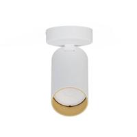 Lyora Kantelbare opbouwspotMono wit met goud - 7771 - thumbnail