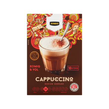 Jumbo Cappuccino 10 Stuks