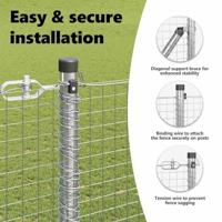 VidaXL Afrasteringspaal zilver 10 x 1,6 m (25 x 25 mm gaas) staal - thumbnail