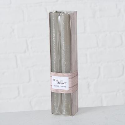 Boltze Home Dinerkaars melia 4-delig grijs h20cm