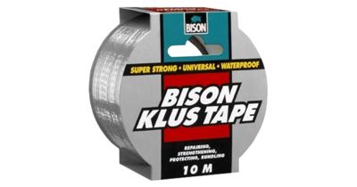 Bison Klustape | Rol | 10 m x 50 mm - 1493206 Bison Klustape | Rol | 10 m x 50 mm - 1493206