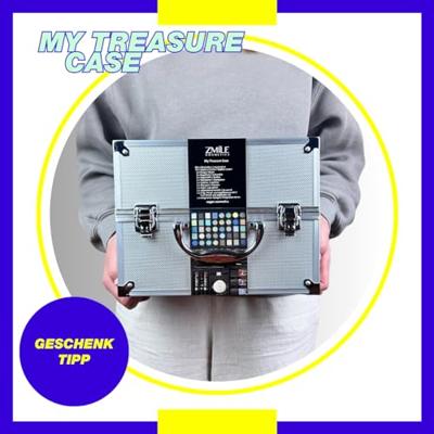 Zmile zilveren cosmetica koffer My Treasure Case 113-delig