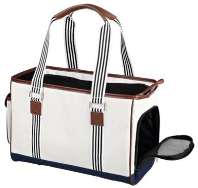 Trixie hondentas elisa wit / blauw