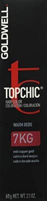Goldwell Topchic Permanent Hair Color Haarverf 7KG Copper Golden Medium 60ml