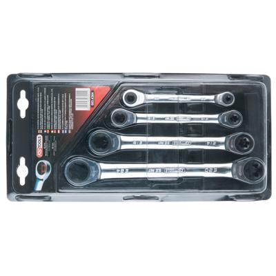 KS Tools 5034364 503.4364 Dubbele ringsleutelratelset Sleutelbreedte (metrisch) 6 - 20 mm