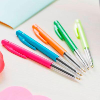 Bic balpen M10 Clic Colors doos van 50 stuks