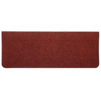 Trapmatten zelfklevend 30 st 65x24,5x3,5 cm rood - thumbnail
