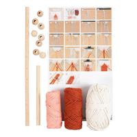 Creativ Company Hobbyset macramé, wanddecoratie, 1 doos - thumbnail