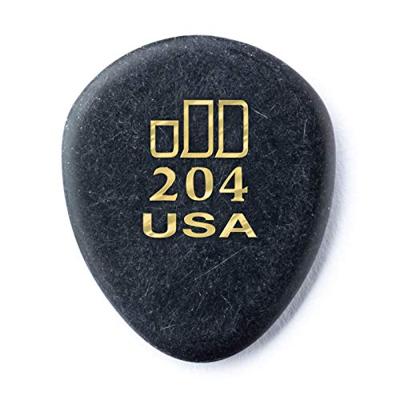 Dunlop 477P204 Jazztone Round Tip Pick plectrumset (6 stuks)