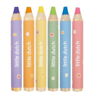 Little Dutch potloden rosa - 6st.