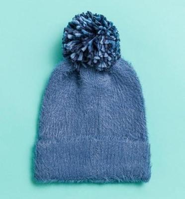 Lilo & Stitch Pom-Pom Beanie Stitch Fluffy