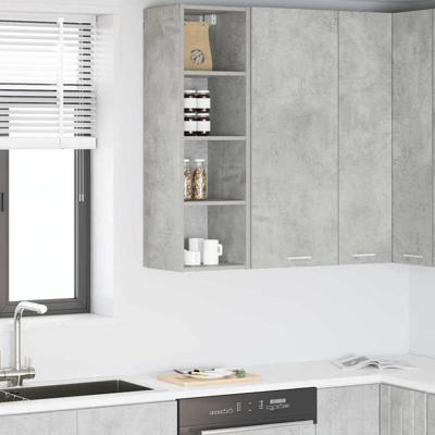 Hangkast Riga Beton Grijs 30 x 29,5 x 100 cm Bewerkt hout Hangkast Riga Beton Grijs 30 x 29,5 x 100 cm Bewerkt hout