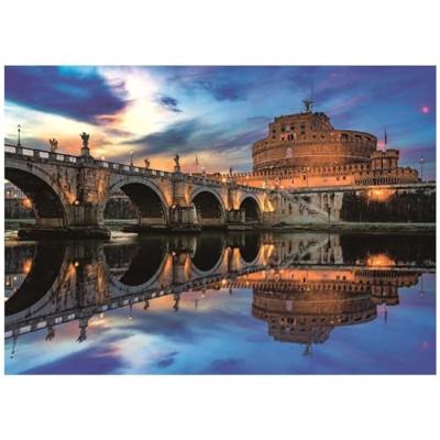 DinoToys Dino puzzel - glow in the dark engelenburcht rome - 1000 stukjes