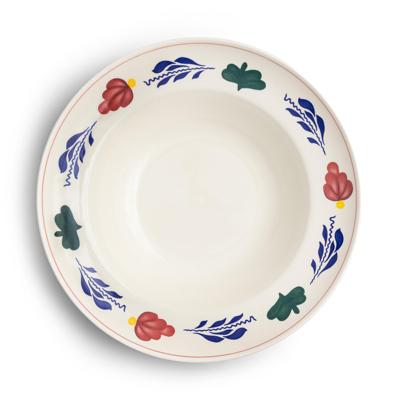 Boerenbont bord diep 28 cm
