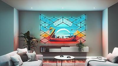 Nanoleaf NF082K02-40LS flatscreen-omgevingsverlichting Omgevingslichtset 165,1 cm (65 )