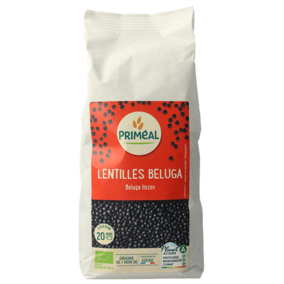 Primeal Linzen beluga bio 500 Gram Primeal Linzen beluga bio 500 Gram